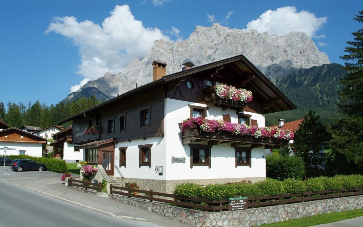 Ferienwohnung Haus Spielmann Ehrwald Exterior foto